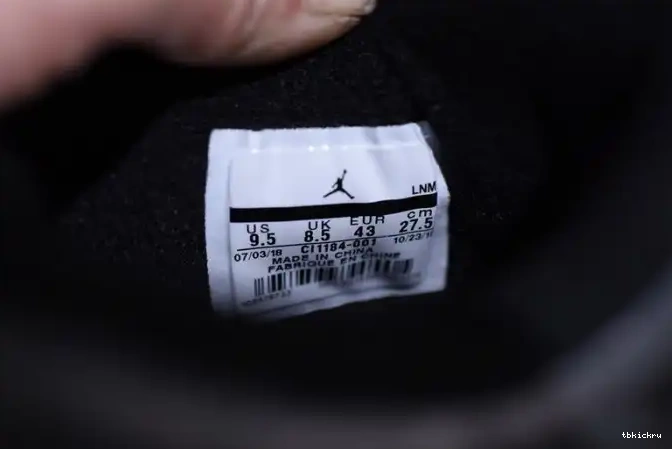 Cheap TBkick Black Retro Air Laser CI1184-001 Jordan 4 0417